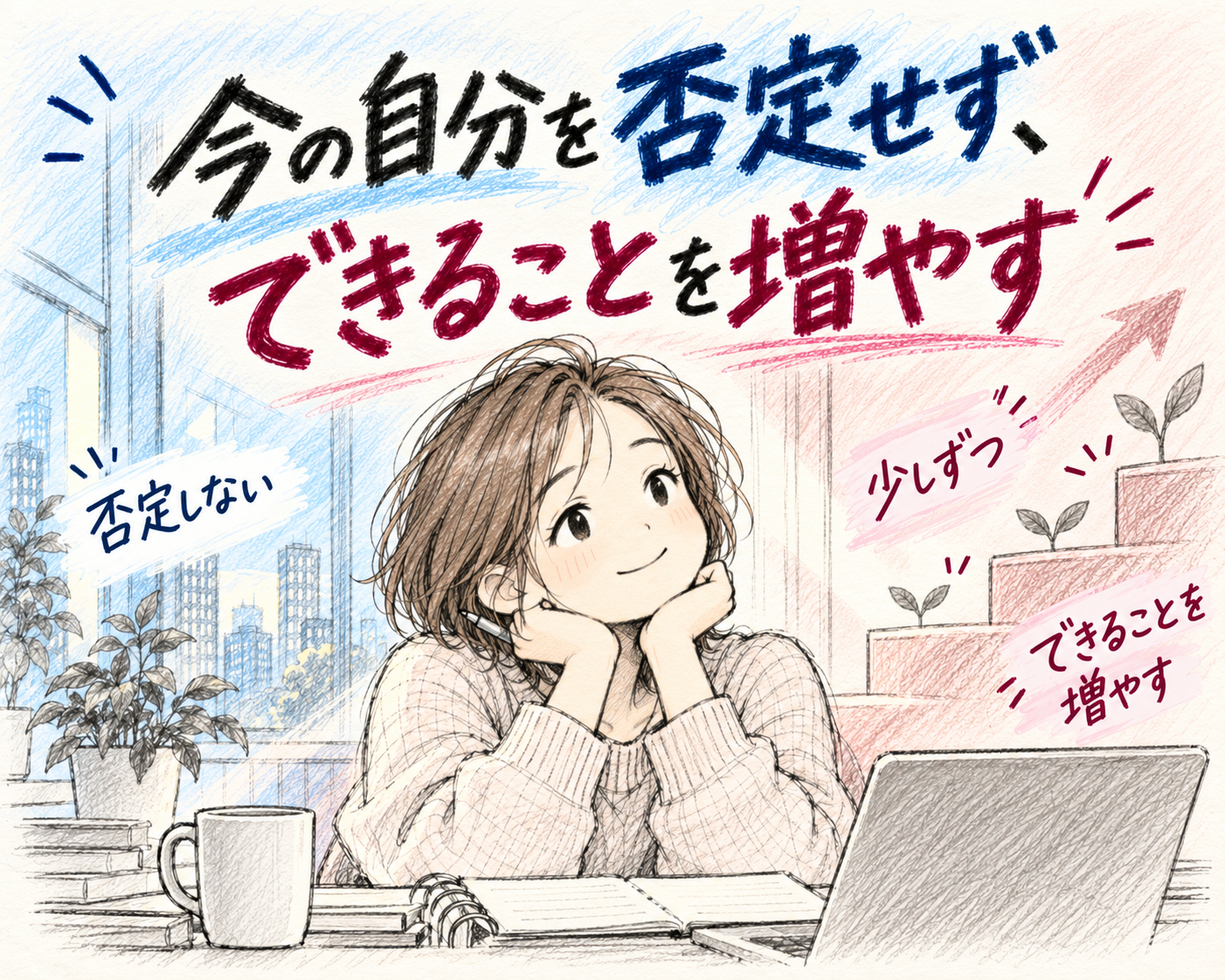 第9章:今の自分を否定せず一歩ずつ