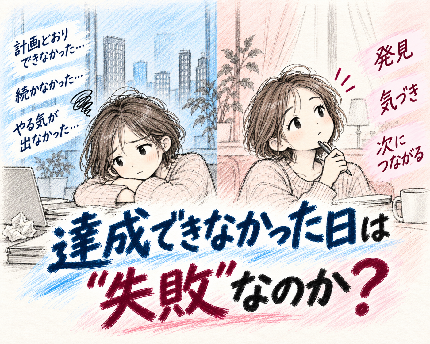第8章:達成できなかった日は失敗なのか