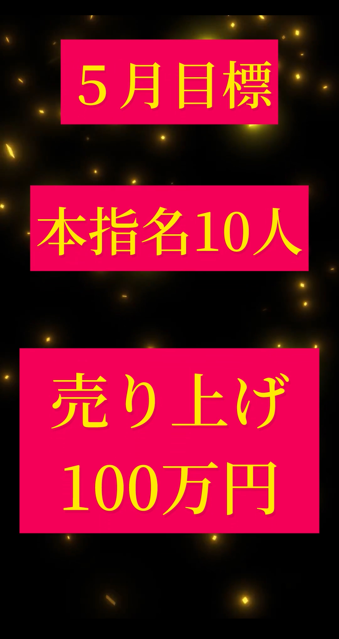 KOUNOSUKE ５月の目標