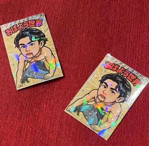 DAN(ダン) シール貰った