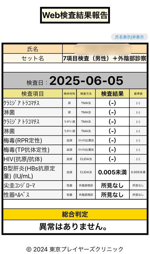 IORI（イオリ） 検査OK