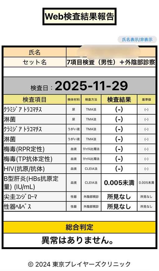 IORI（イオリ） 検査OK