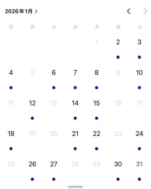 YUHI（ユウヒ） 1月も筋トレ頑張りました🎉