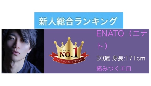 ENATO（エナト） ランクイン出来ました！