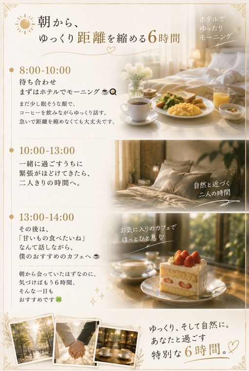 TSUMUGI（ツムギ） 朝プランの過ごし方☕️☀️(個人イベント紹介)