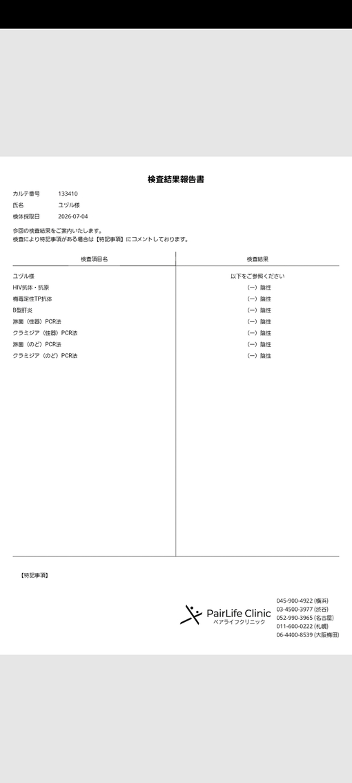 YUZURU（ユヅル） 今月もご安心に！