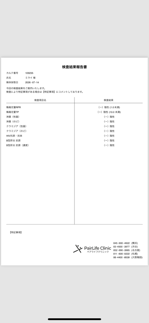 MIRAI（ミライ） 安心してください。万全ですよ。