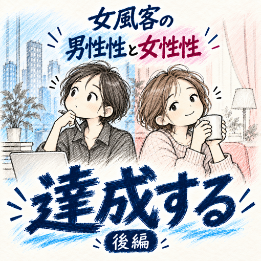 TAIGA (タイガ) 【女風客の男性性と女性性】「達成する」後編
